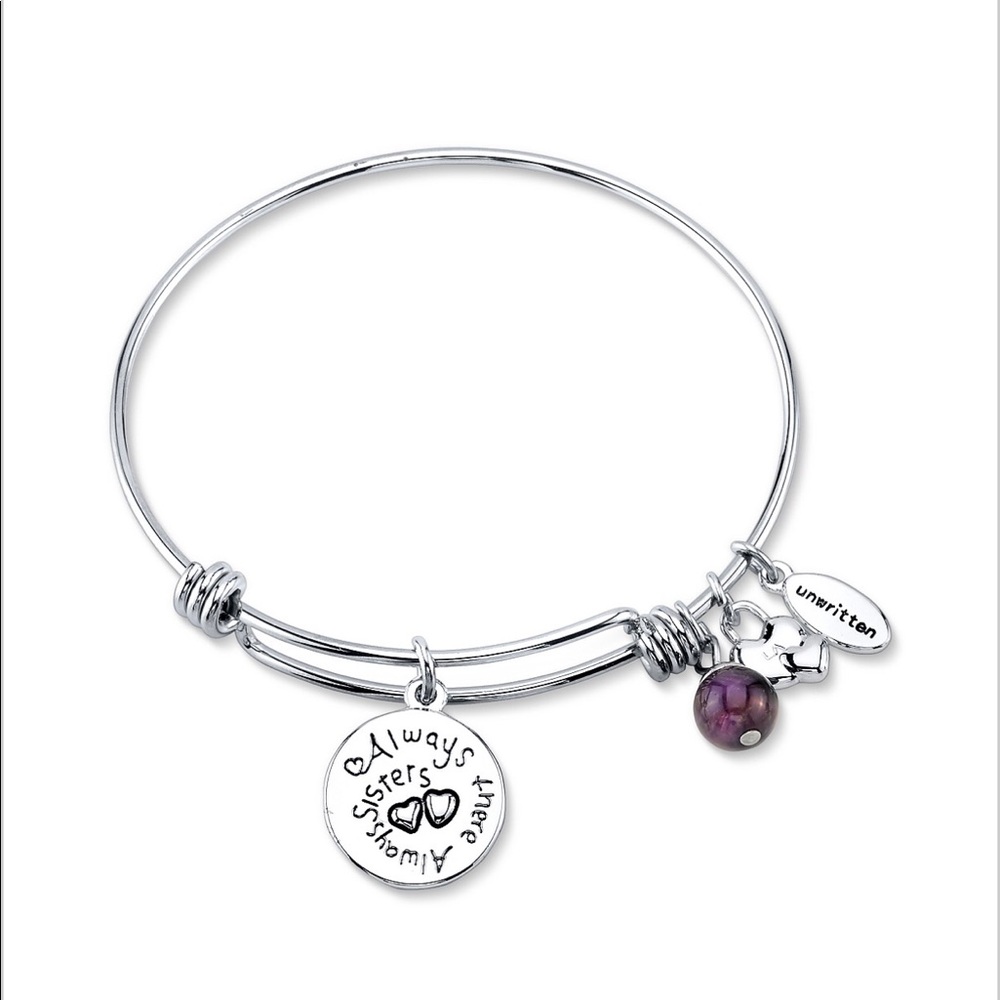 NWT❣️”Unwritten” Adjustable “Sisters” Bangle - Picture 3 of 3